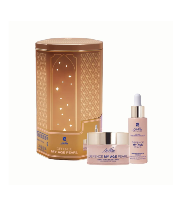 Bionike Cofanetto di Natale 2024 Defence My Age Pearl - Siero rivitalizzante + crema giorno rivitalizzante-image